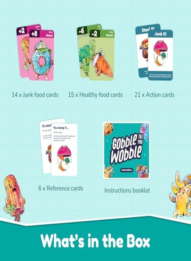 Bloomingo Card Game - Gobble Till You Wobble: Fun for Kids & Adults; Perfect for Family Gatherings & Travel; Birthday Gift for Boys & Girls Ages 6, 7, 8, 9, 10, 11, 12 & More - Image 3